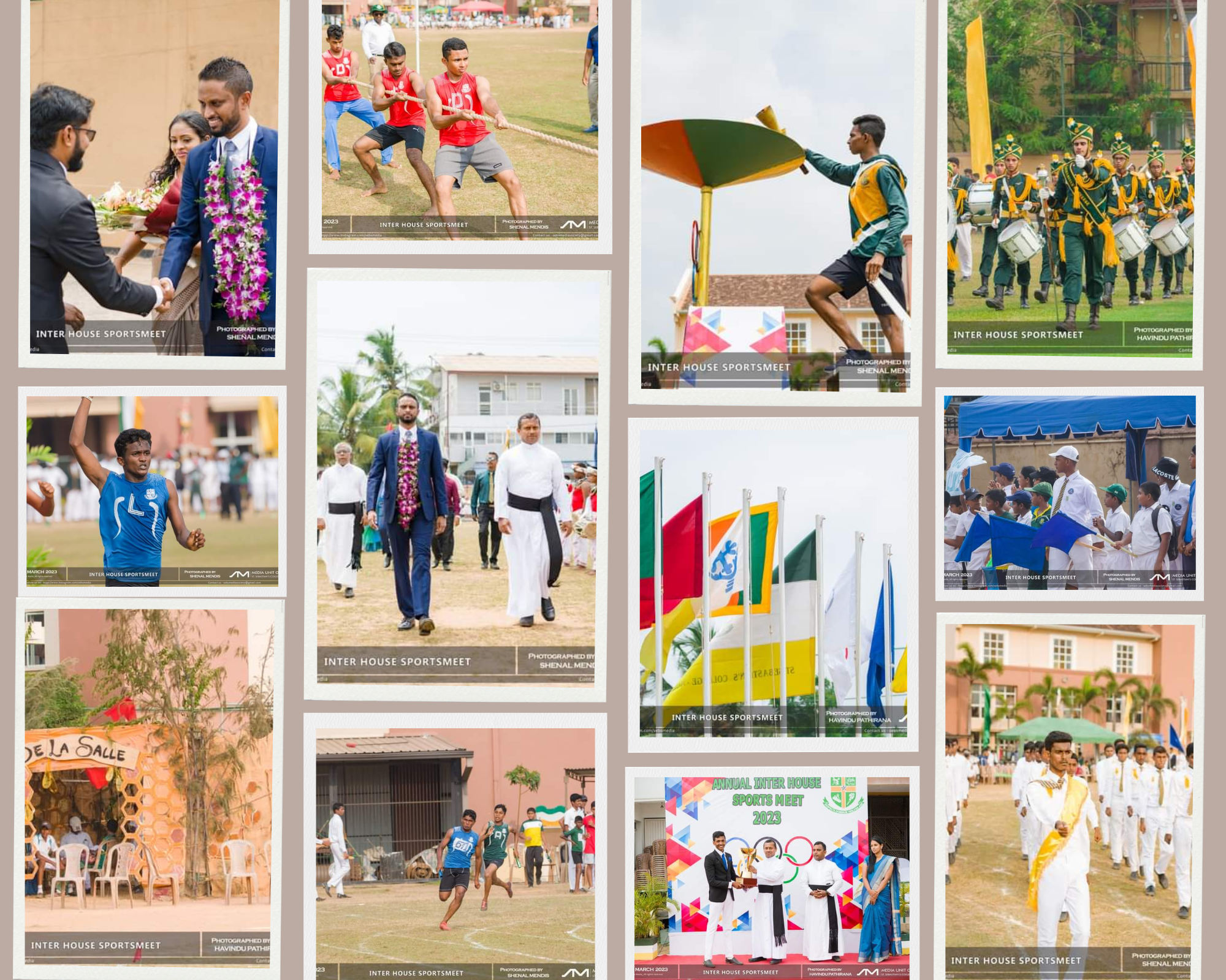 Annual Inter House Sports Meets 2023 - Collage